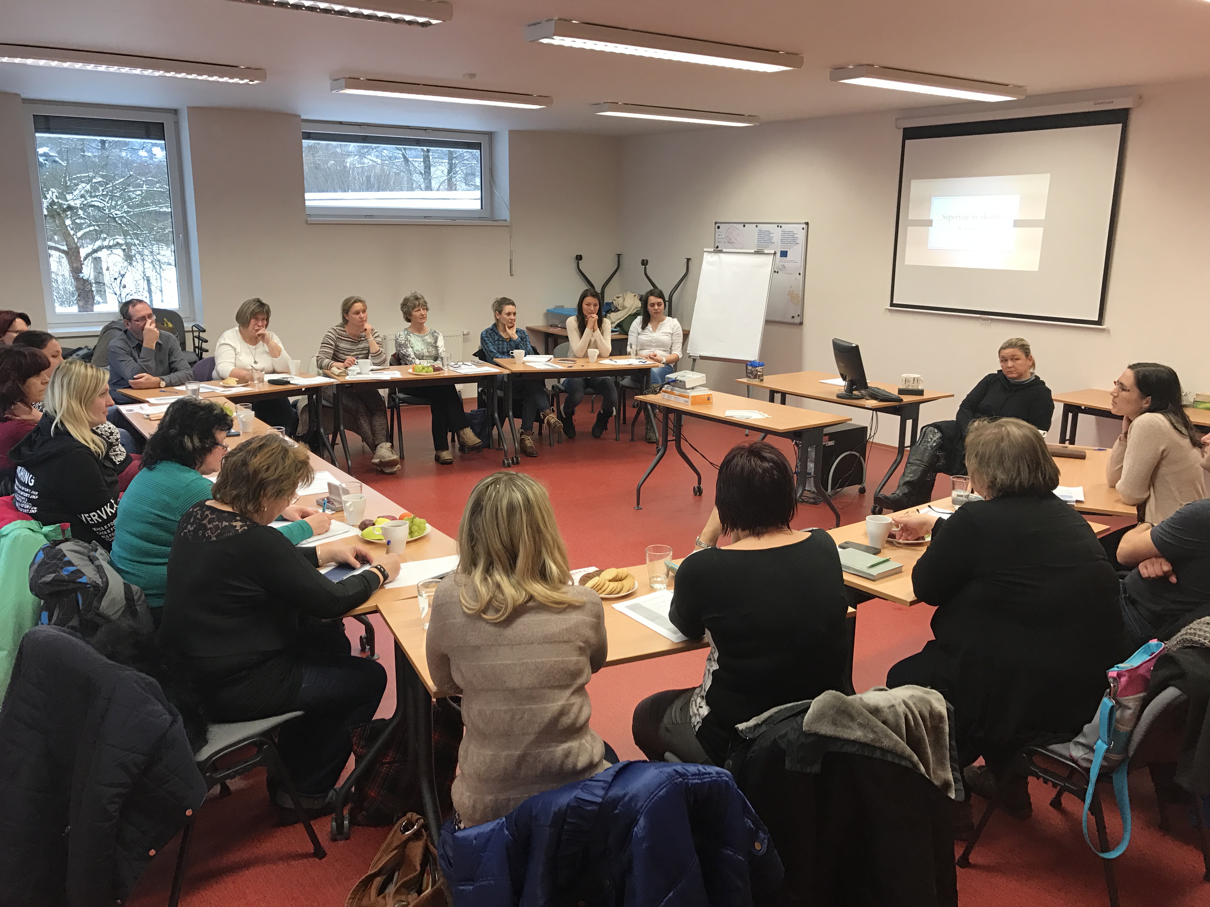 Kulatý stůl na téma Praktické seznámení s využitím metody supervize ve školním prostředí - MAP Ústí nad Orlicí a Česká Třebová