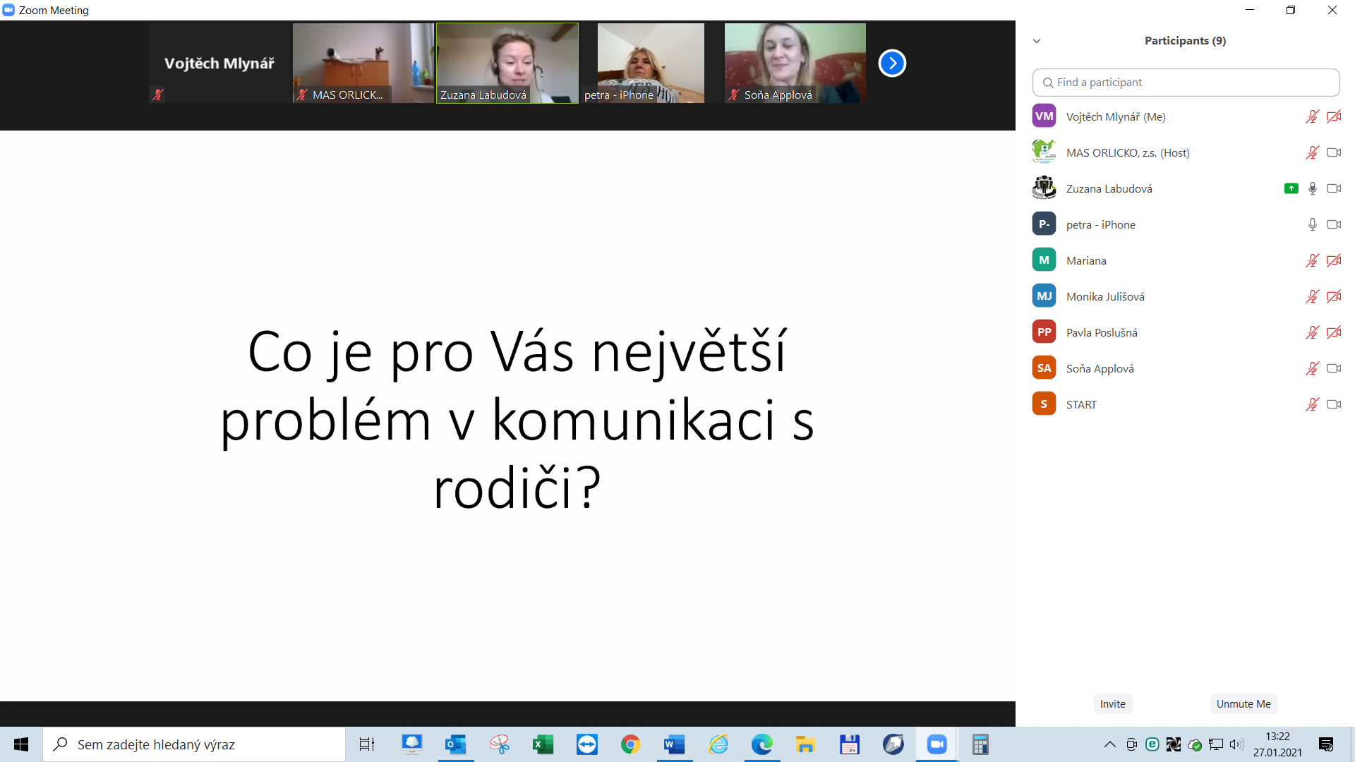On-line workshop: Jak na komunikaci v MŠ I