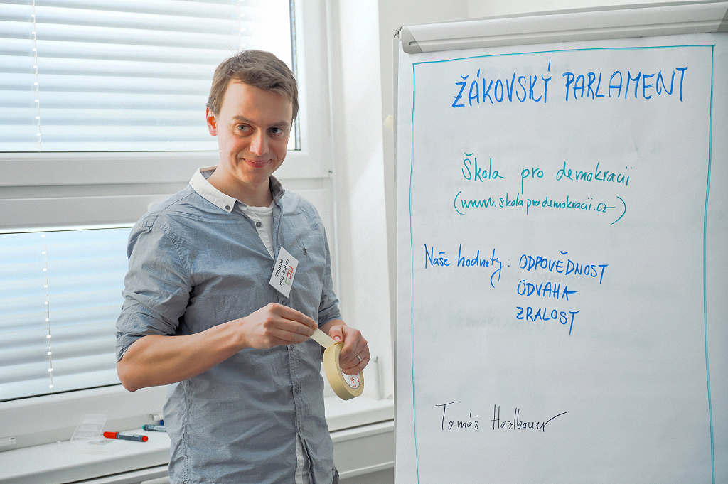 Seminář na téma Fungující žákovský parlament na současné škole