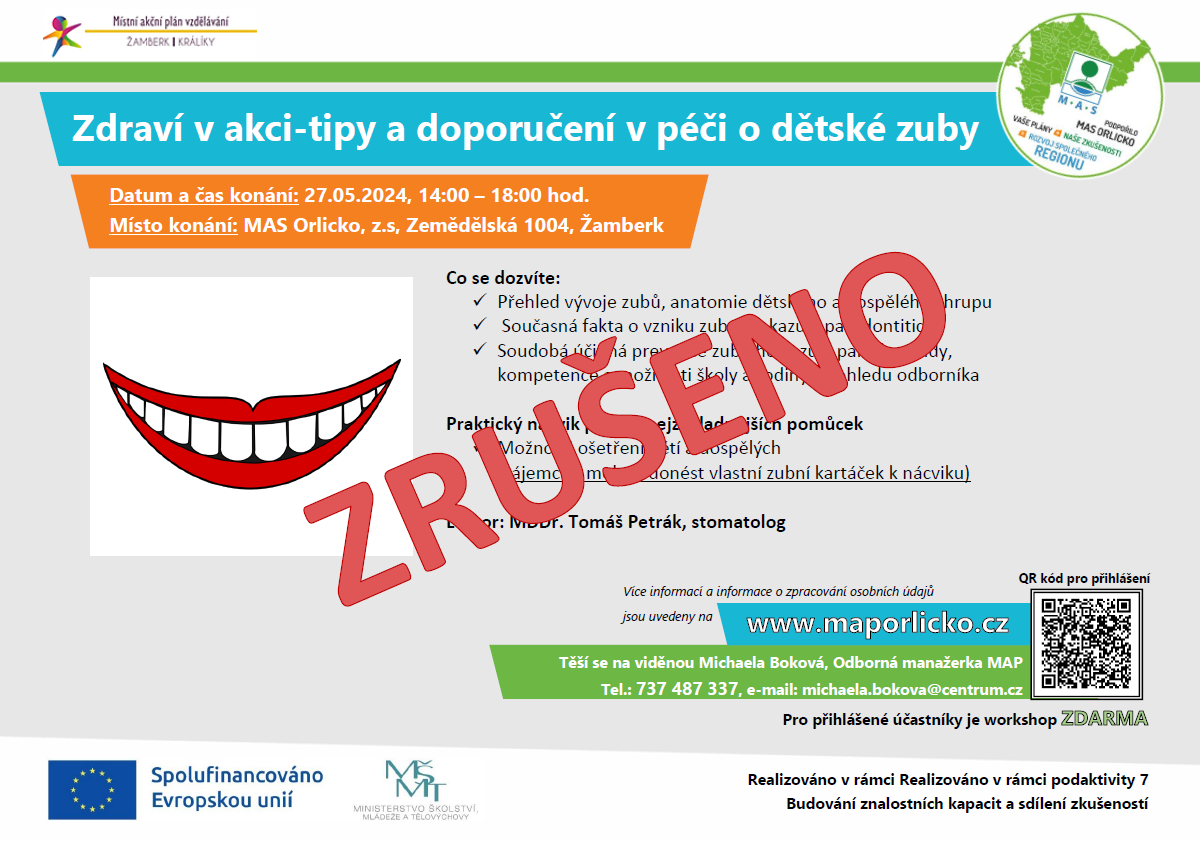 Zdraví v akci - tipy a doporučení v péči o dětské zuby