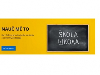 NABÍDKA: On-line kurz češtiny pro ukrajinské asistenty pedagoga