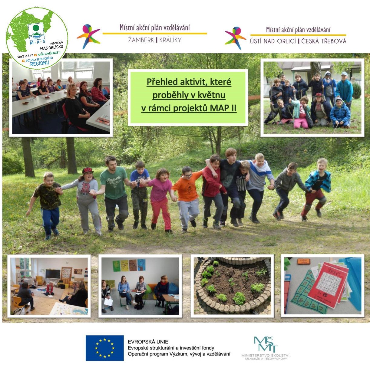 Přehled proběhlých akcí za květen 2019