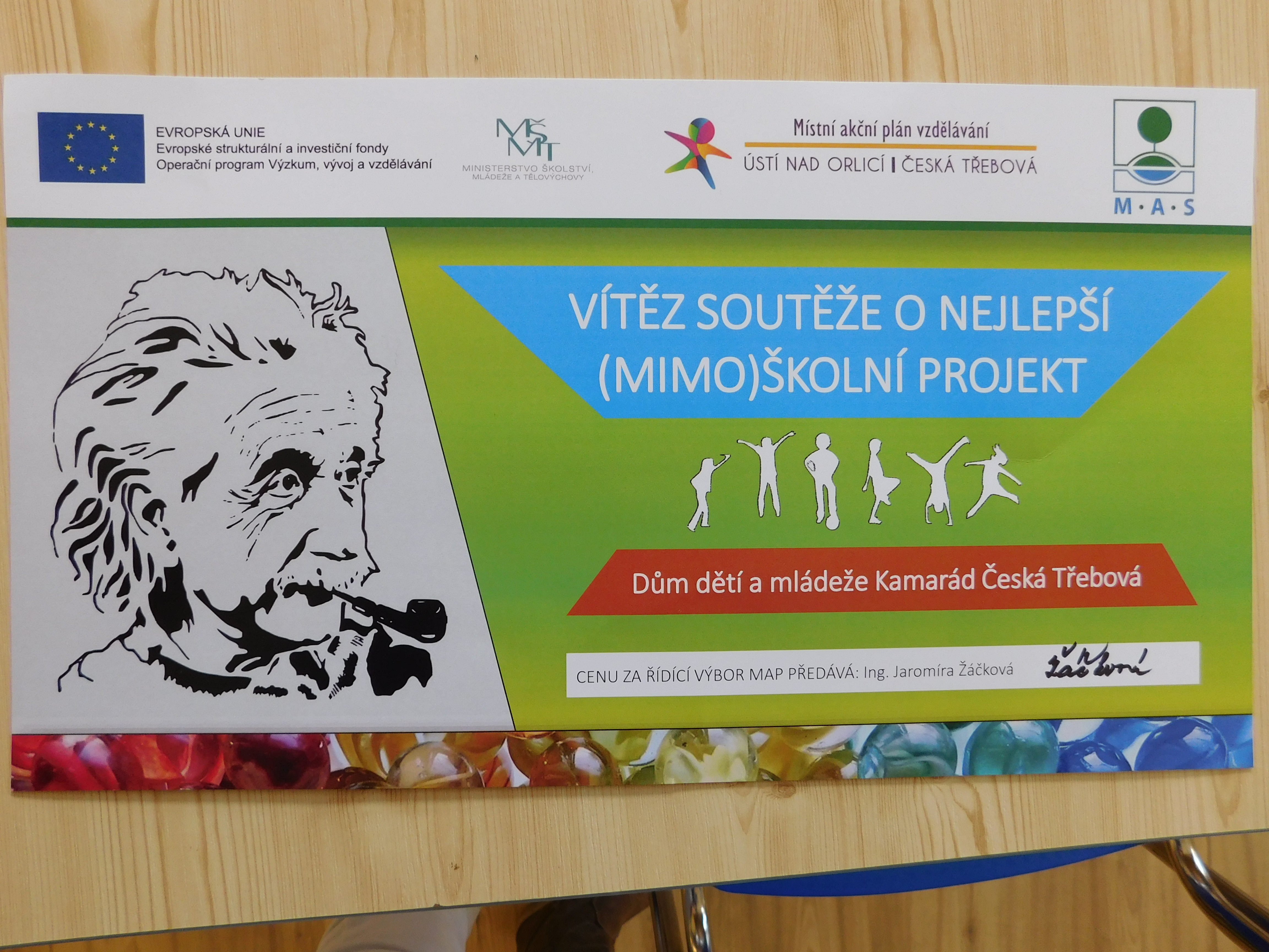 Tisková zpráva k soutěži o Nejlepší (mimo)školní projekt