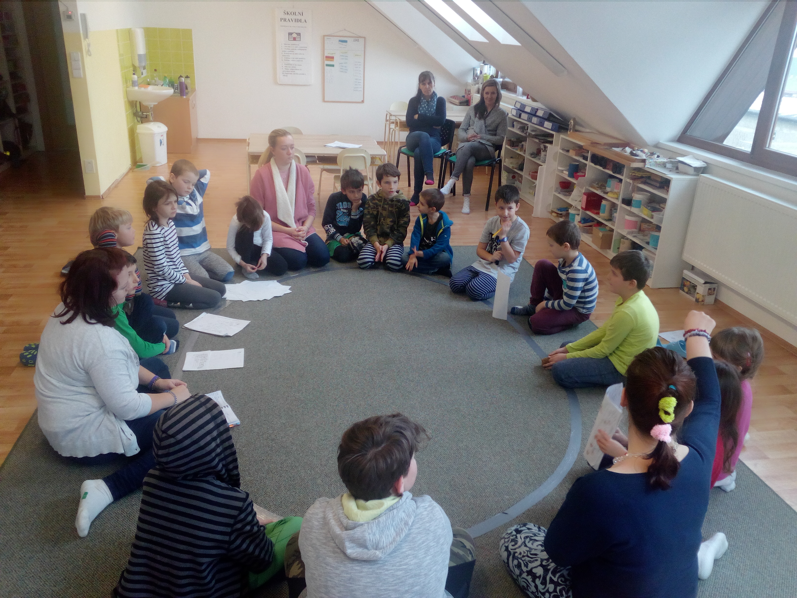 Ukázková hodina na téma Český jazyk a matematika v prostředí Montessori
