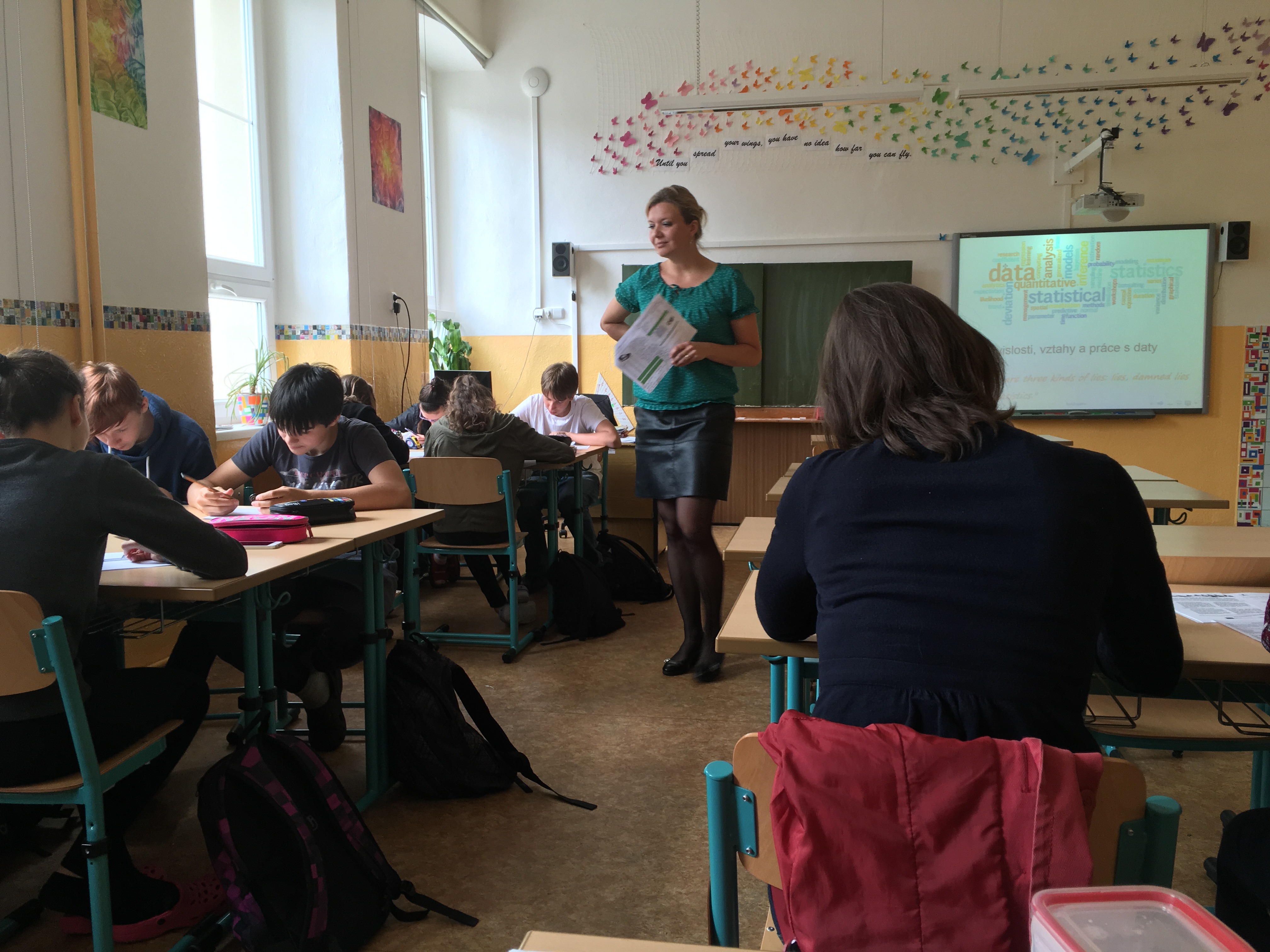 Ukázková hodina na téma Otevřená hodina matematiky vedená pomocí metody CLIL aneb "Matematika v Angličtině"