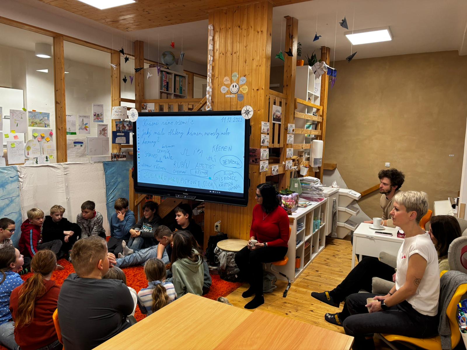 Ukázkové hodiny „Den ve třídě Začít spolu_1.část“ a „Den ve třídě Začít spolu_2. část“