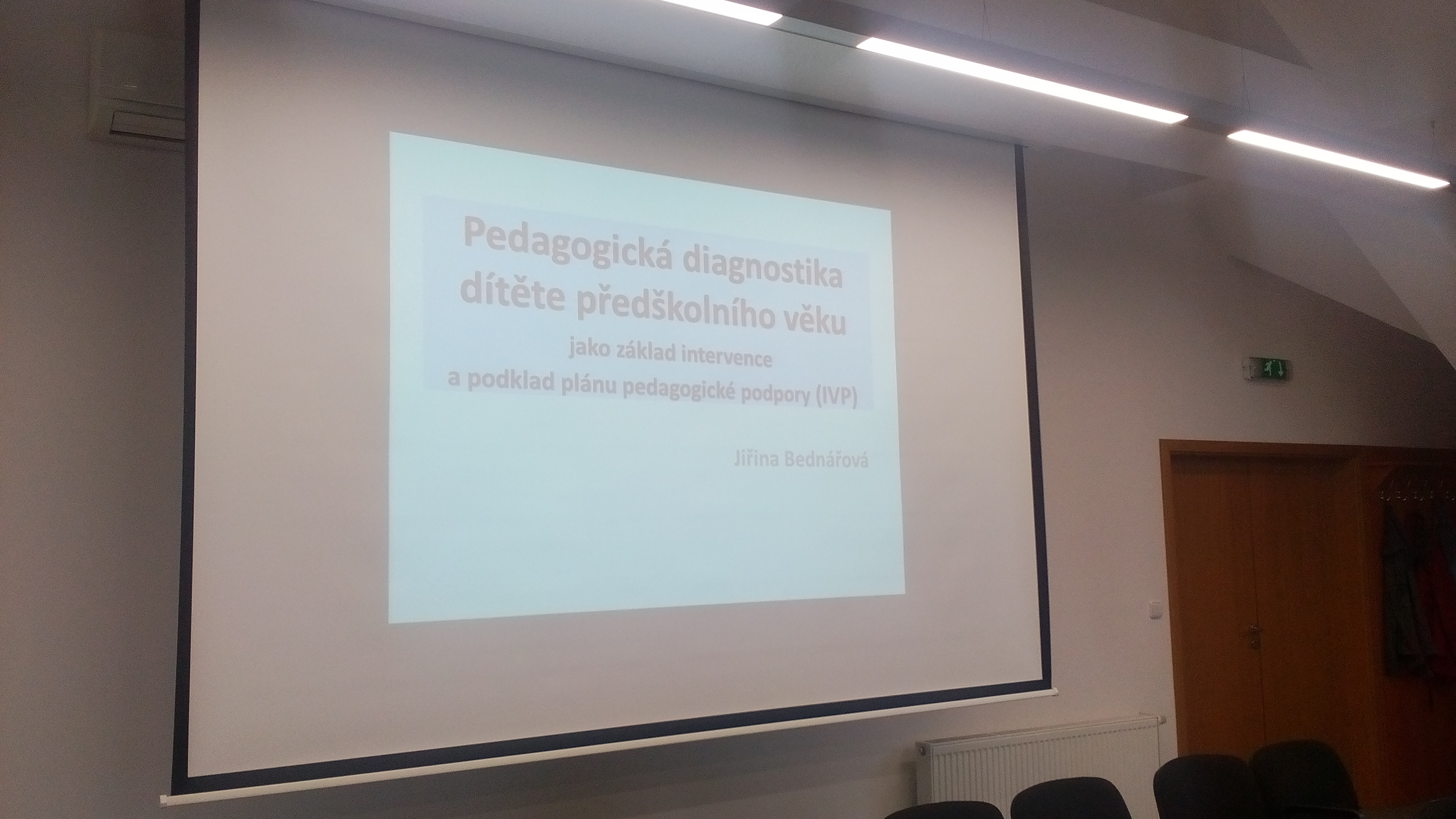 Workshop - Diagnostika dítěte předškolního věku