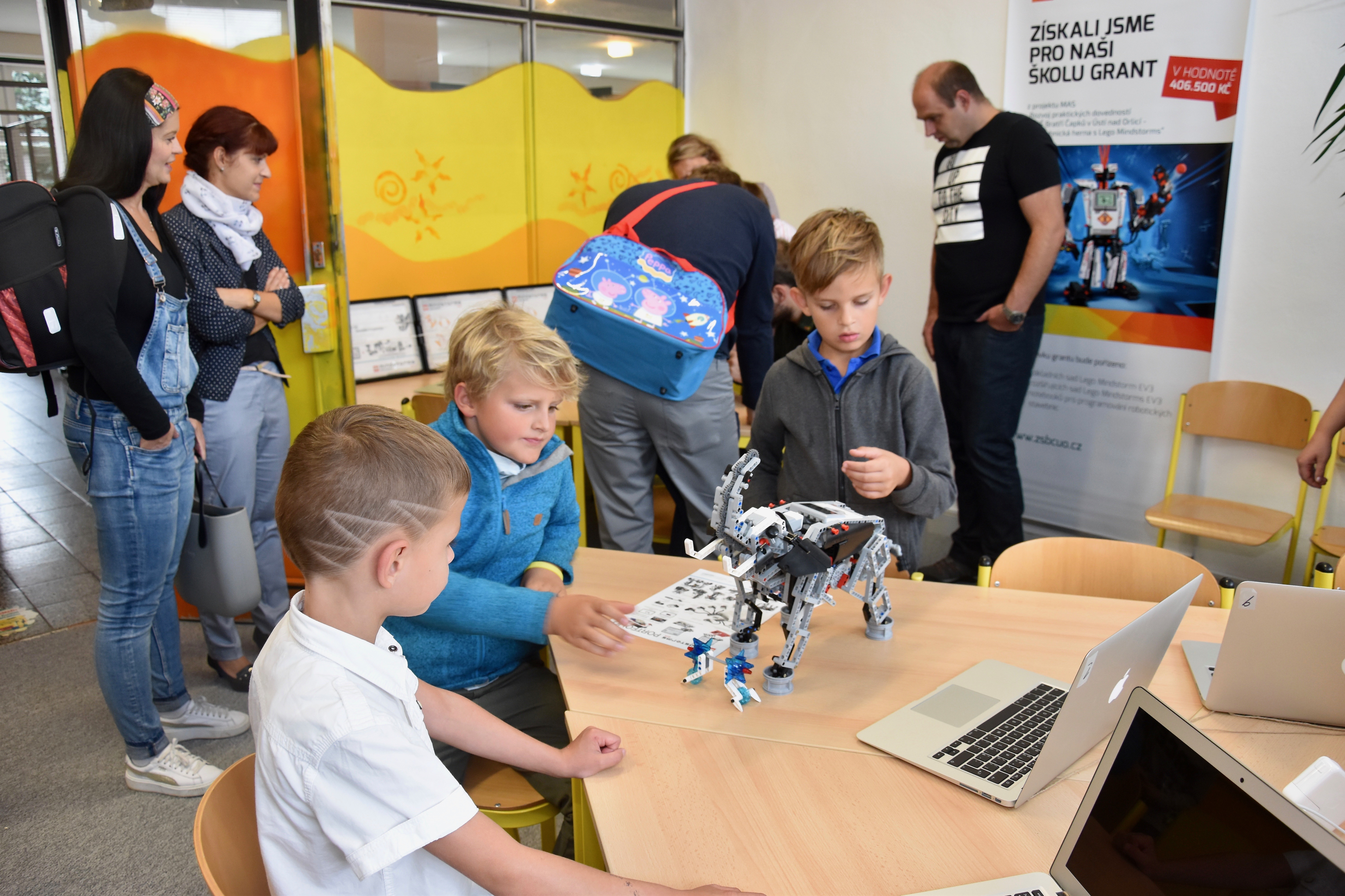 Polytechnická herna s LEGO Mindstorms EV3 - Základní škola Ústí nad Orlicí, Bratří Čapků 1332
